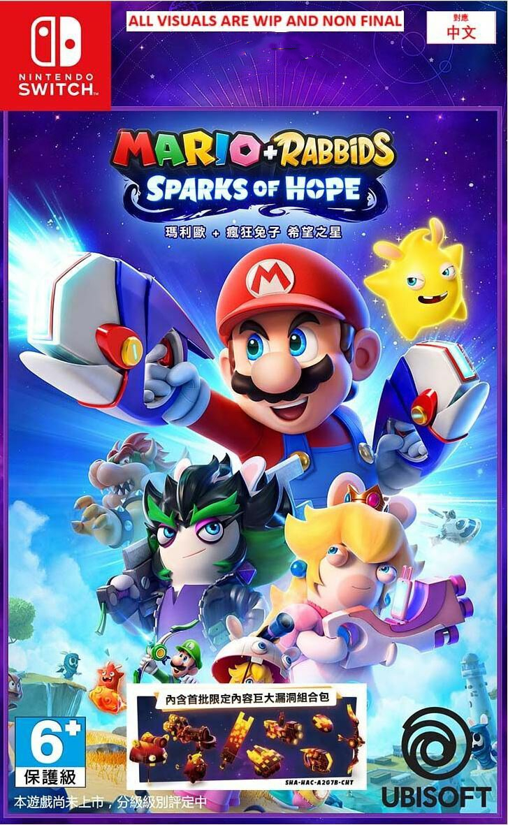 【switch】马里奥与疯狂兔子 希望之星 .Mario + Rabbids® Sparks of Hope 港版