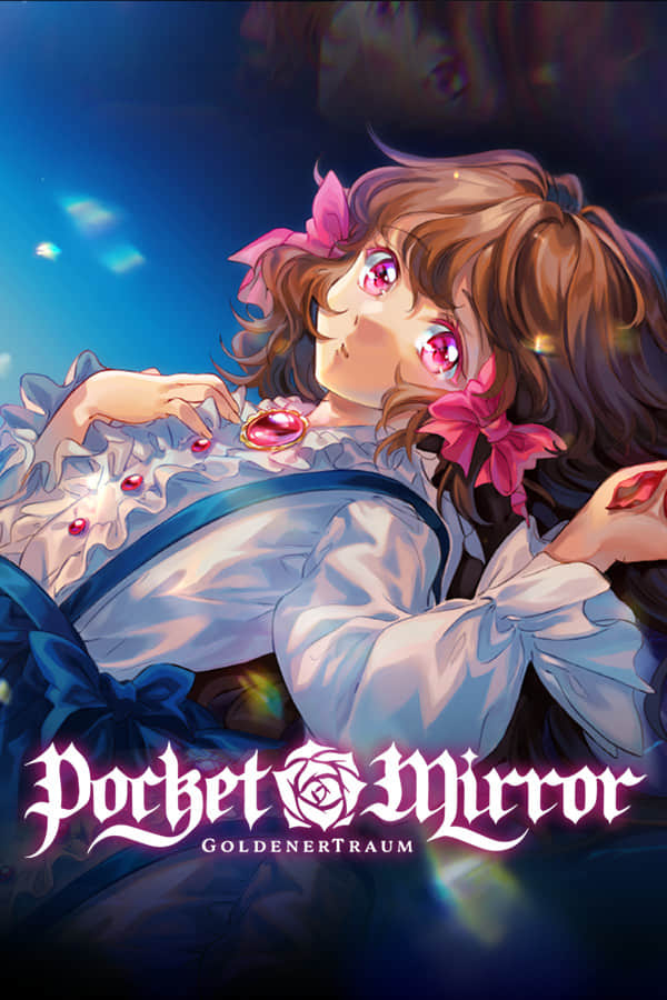 化妆镜～黄金之梦/POCKET MIRROR ~ GOLDENERTRAUM