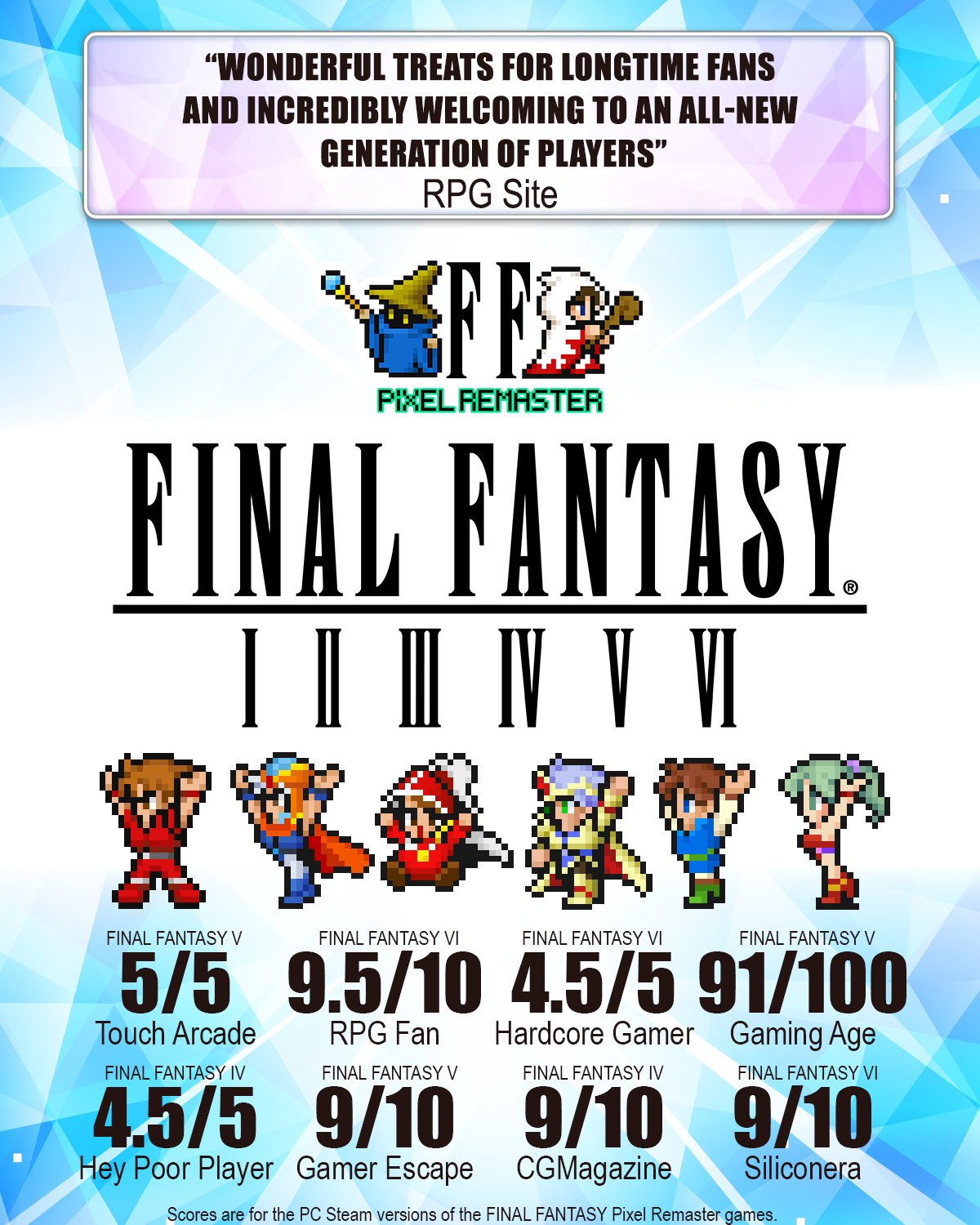 最终幻想1-6捆绑包/FINAL FANTASY I-VI BUNDLE