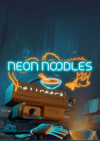 霓虹面：赛博朋克厨房自动化/Neon Noodles – Cyberpunk Kitchen Automation